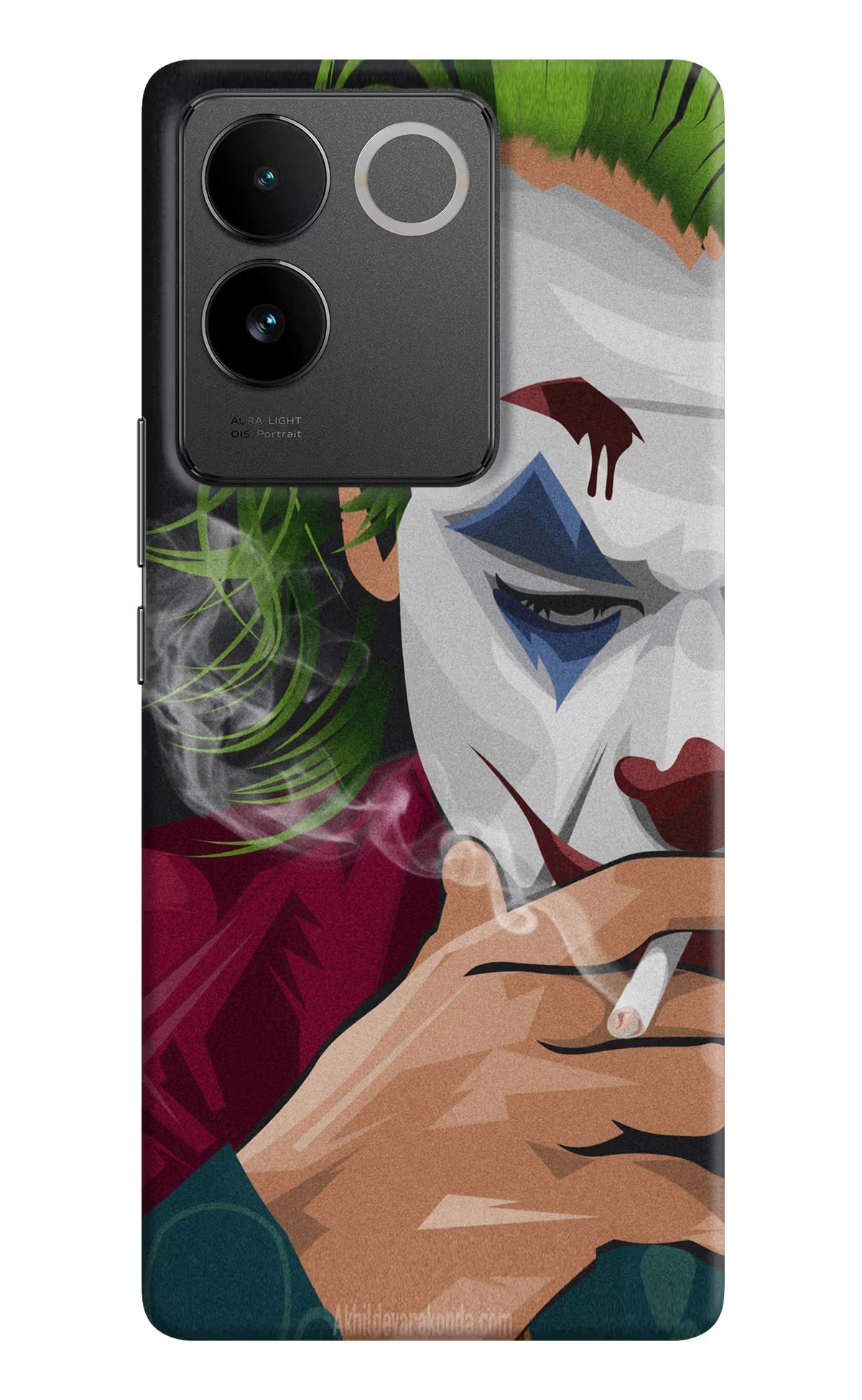 Joker Smoking IQOO Z7 Pro 5G Hard Case Back Cover by Casekaro