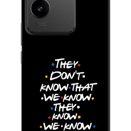 FRIENDS Dialogue IQOO Z7 Pro 5G Hard Case Back Cover by Casekaro