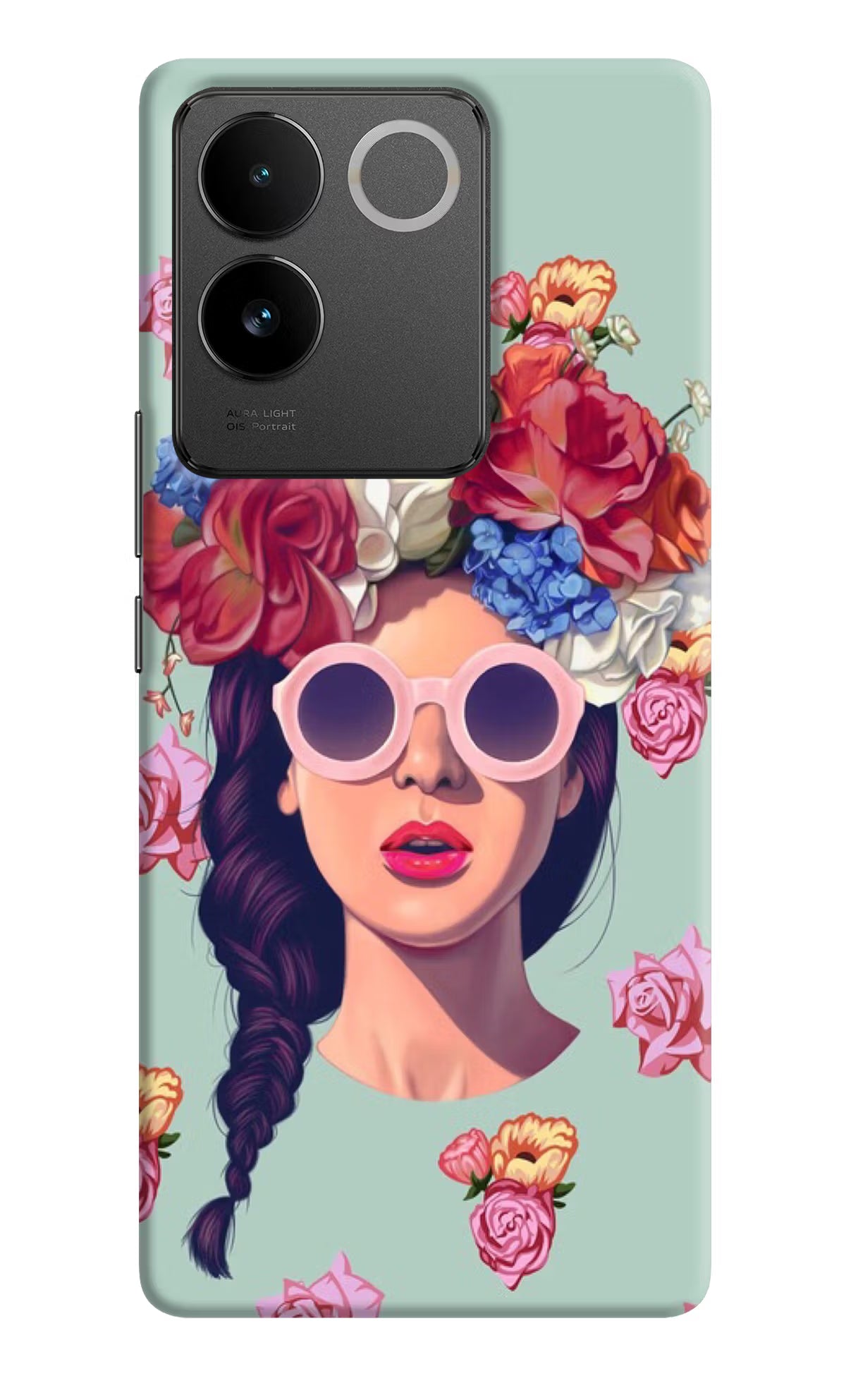 Pretty Girl IQOO Z7 Pro 5G Hard Case Back Cover by Casekaro