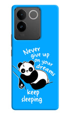 Keep Sleeping IQOO Z7 Pro 5G Hard Case Back Cover by Casekaro