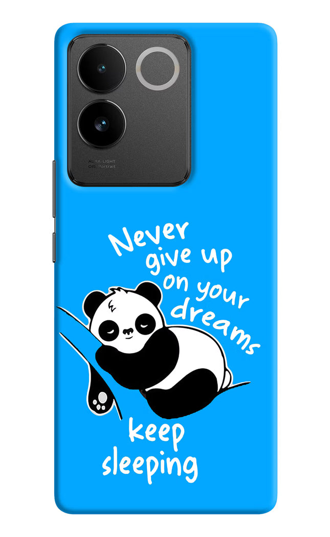 Keep Sleeping IQOO Z7 Pro 5G Hard Case Back Cover by Casekaro