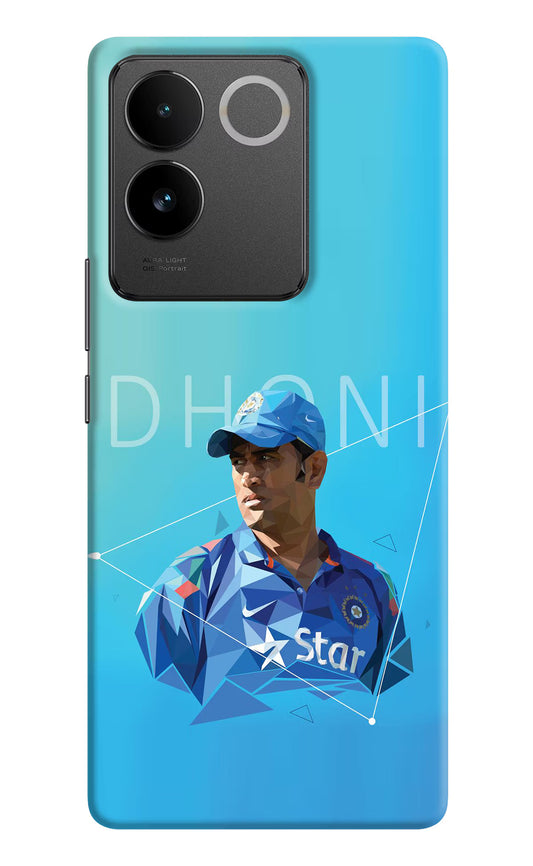 Dhoni Artwork IQOO Z7 Pro 5G Hard Case Back Cover by Casekaro