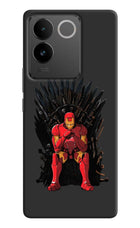 Ironman Throne IQOO Z7 Pro 5G Hard Case Back Cover by Casekaro