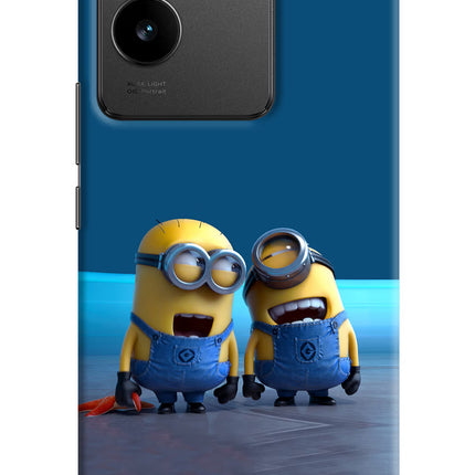 Minion Laughing IQOO Z7 Pro 5G Hard Case Back Cover by Casekaro