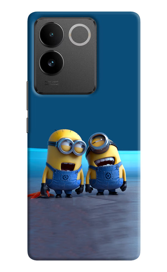 Minion Laughing IQOO Z7 Pro 5G Hard Case Back Cover by Casekaro