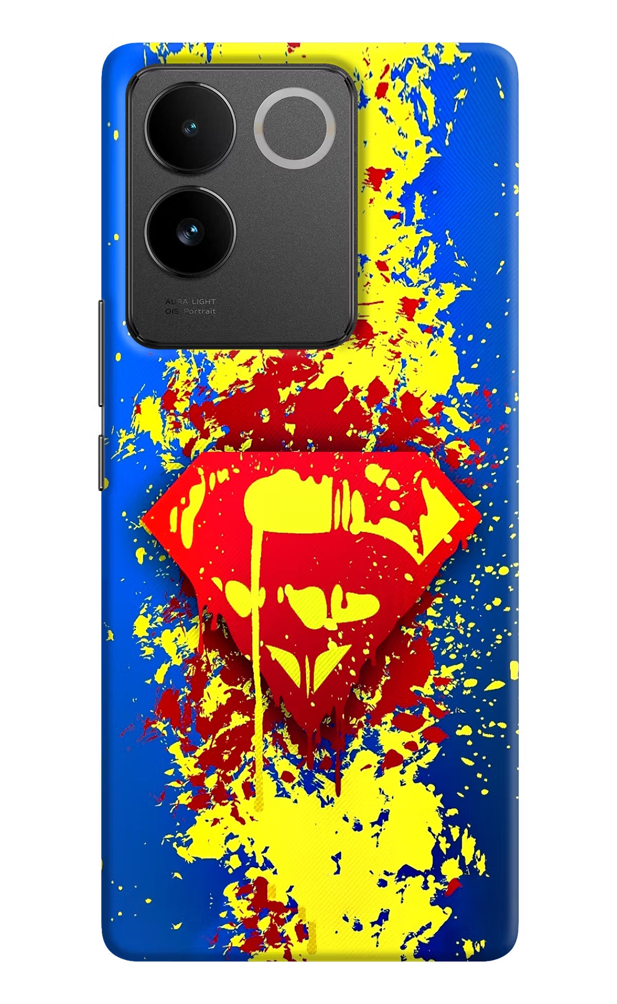 Superman logo IQOO Z7 Pro 5G Hard Case Back Cover by Casekaro