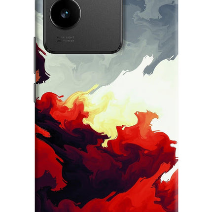 Fire Cloud IQOO Z7 Pro 5G Hard Case Back Cover by Casekaro