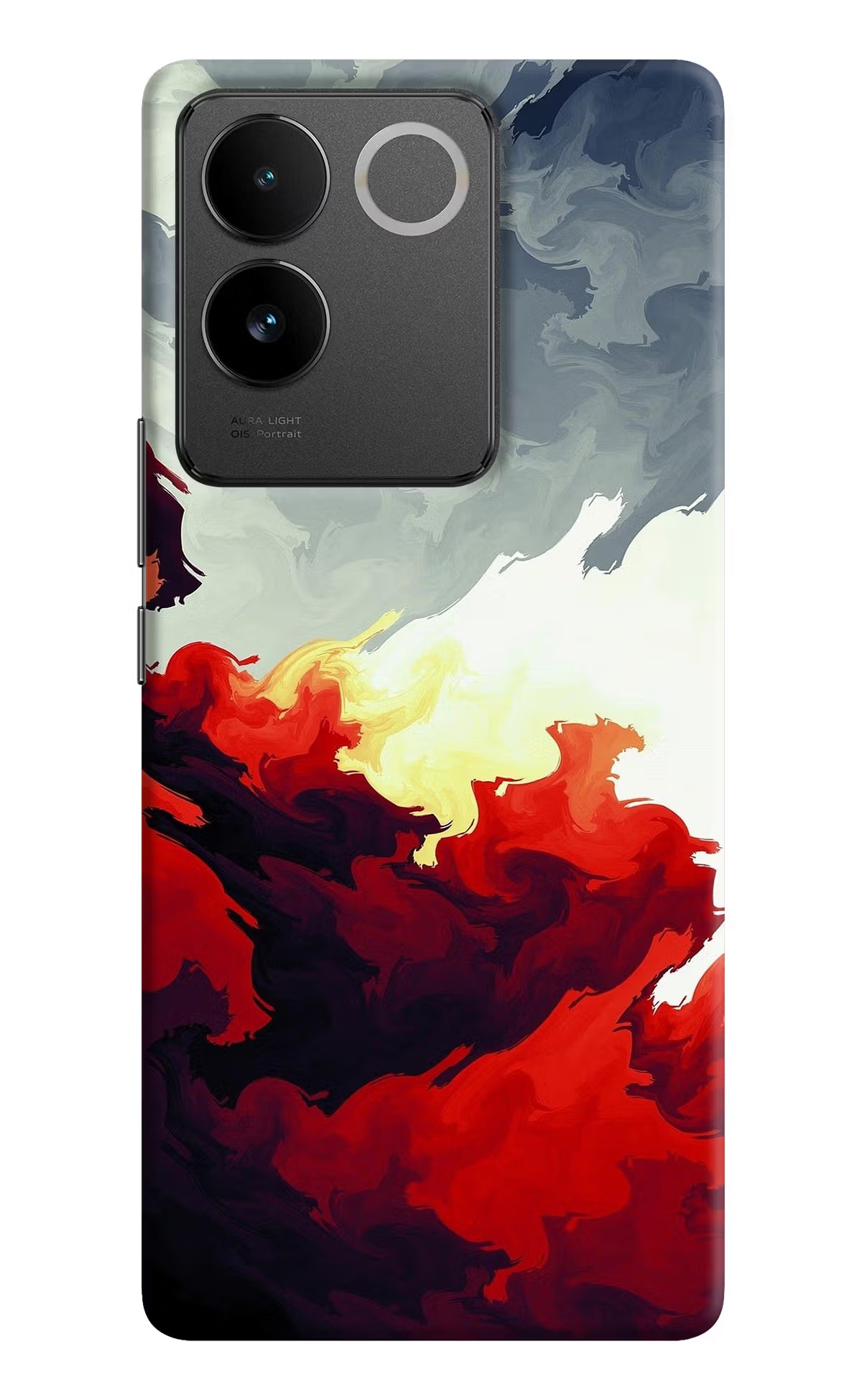 Fire Cloud IQOO Z7 Pro 5G Hard Case Back Cover by Casekaro