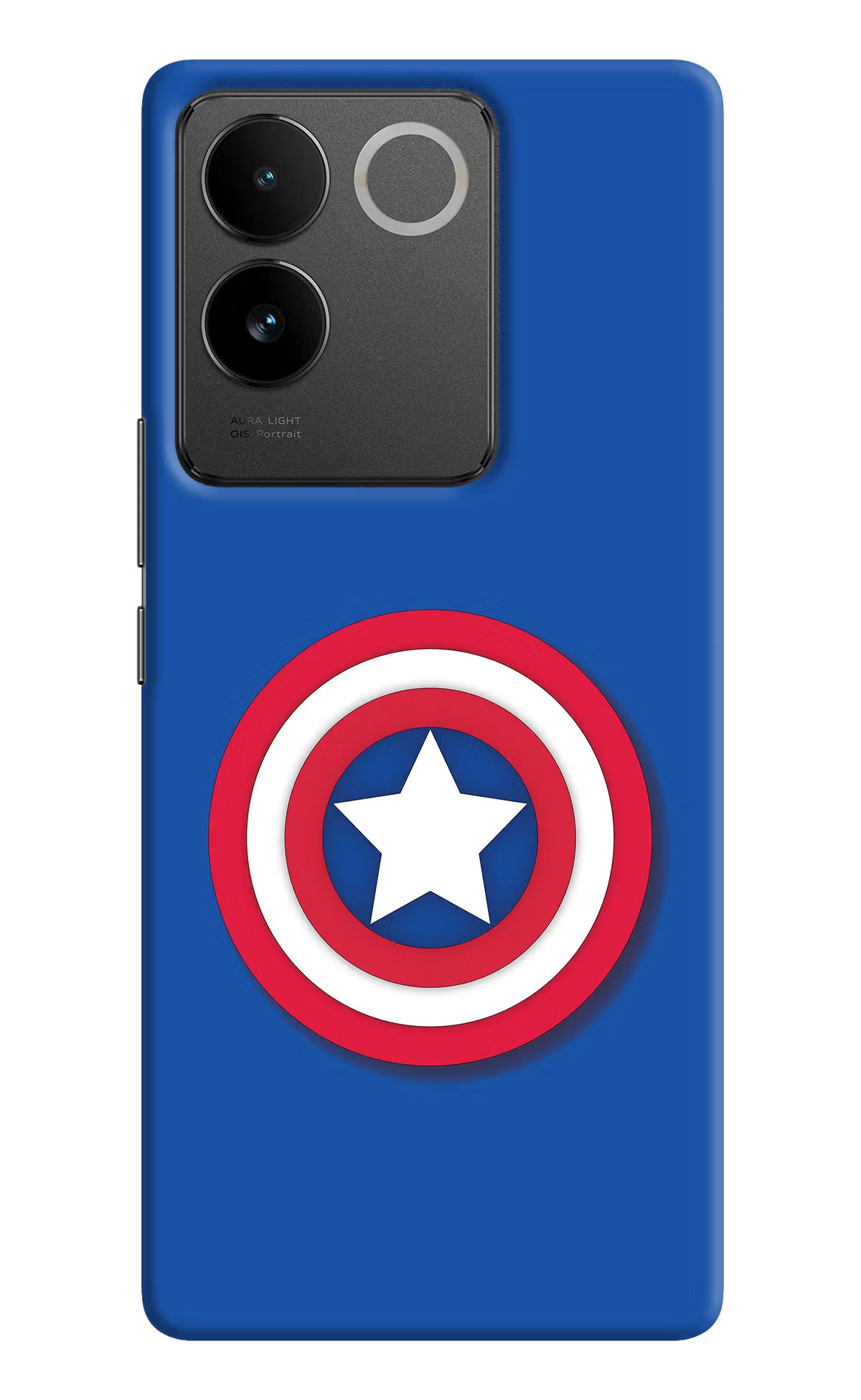 Shield IQOO Z7 Pro 5G Hard Case Back Cover by Casekaro