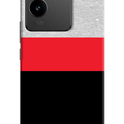 Tri Color Pattern IQOO Z7 Pro 5G Hard Case Back Cover by Casekaro