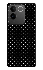 White Dots IQOO Z7 Pro 5G Hard Case Back Cover by Casekaro