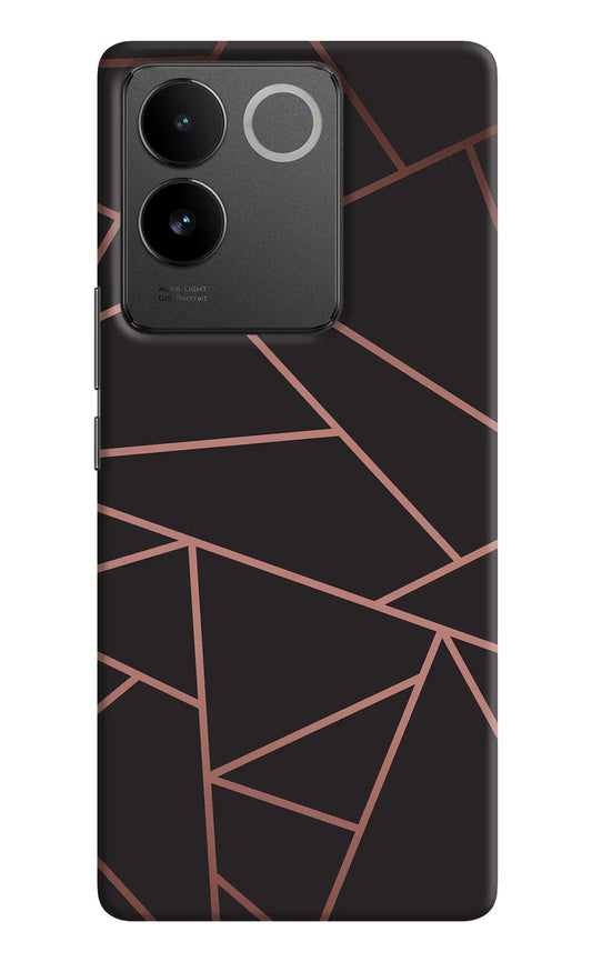 Geometric Pattern IQOO Z7 Pro 5G Hard Case Back Cover by Casekaro