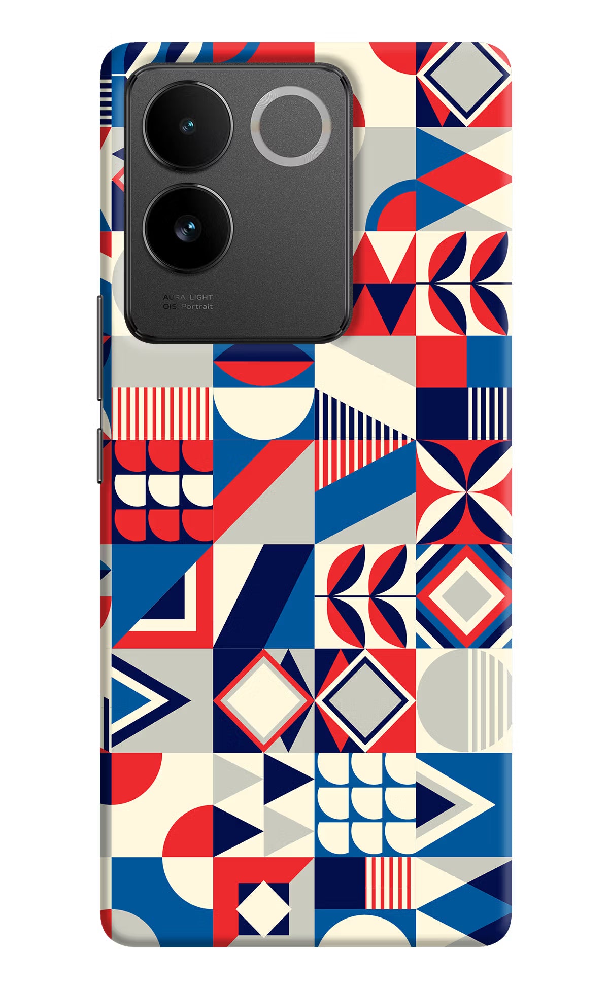 Colorful Pattern IQOO Z7 Pro 5G Hard Case Back Cover by Casekaro
