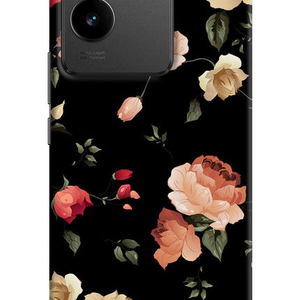 Flowers IQOO Z7 Pro 5G Hard Case Back Cover by Casekaro