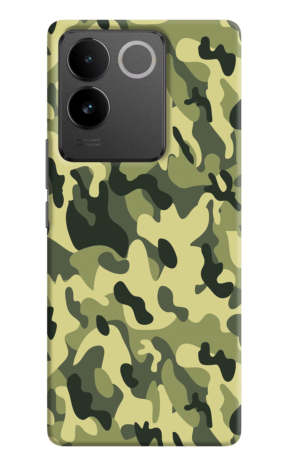 Camouflage IQOO Z7 Pro 5G Hard Case Back Cover by Casekaro