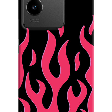 Fire Flames IQOO Z7 Pro 5G Hard Case Back Cover by Casekaro