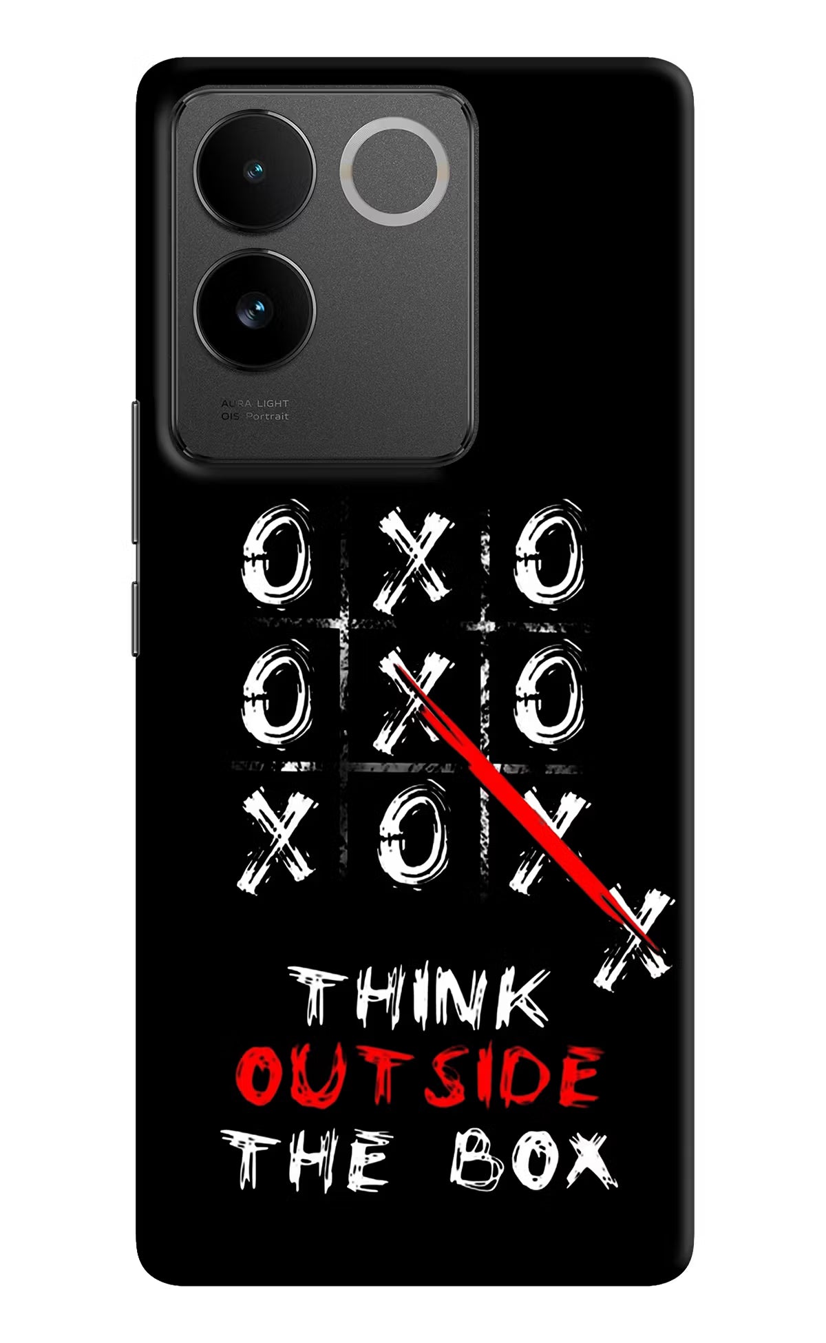 Think out of the BOX IQOO Z7 Pro 5G Hard Case Back Cover by Casekaro