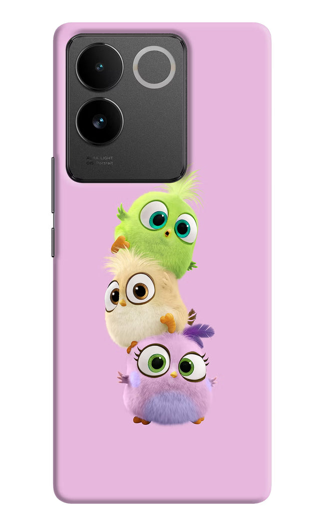 Cute Little Birds IQOO Z7 Pro 5G Hard Case Back Cover by Casekaro