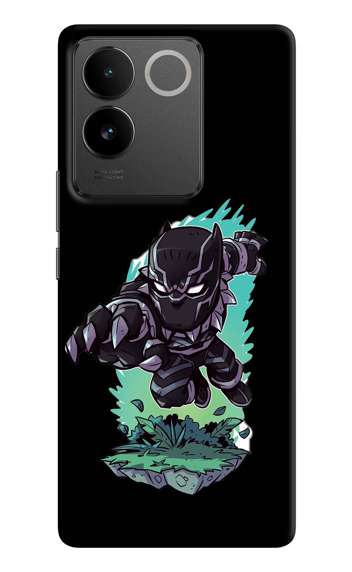 Black Panther IQOO Z7 Pro 5G Hard Case Back Cover by Casekaro