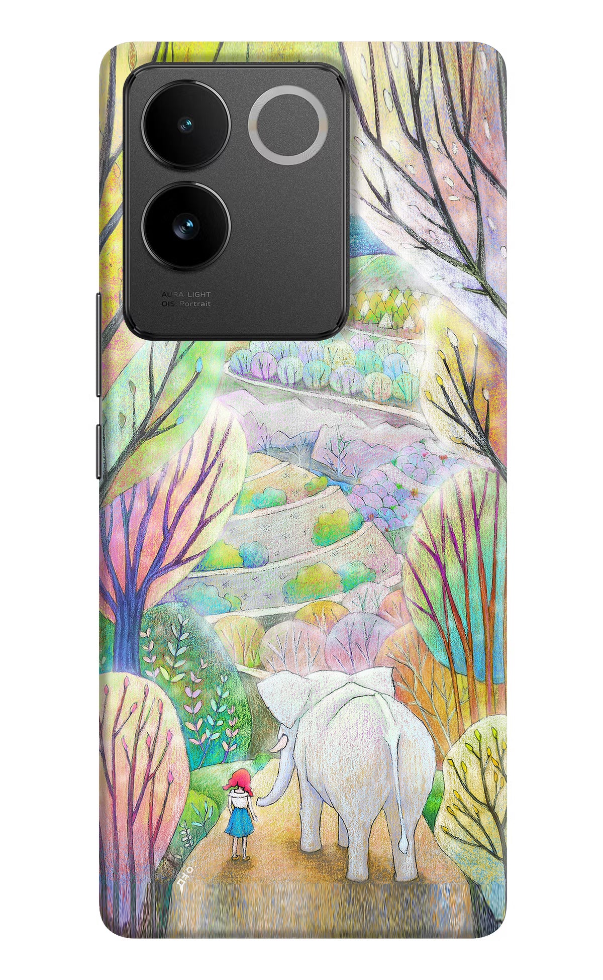 Nature Painting IQOO Z7 Pro 5G Hard Case Back Cover by Casekaro