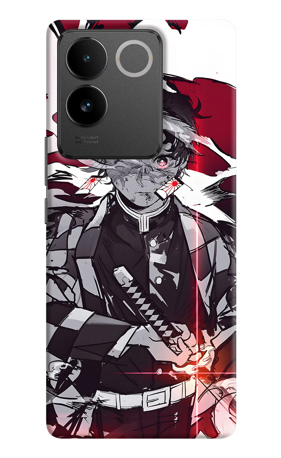 Demon Slayer IQOO Z7 Pro 5G Back Cover, Hard case