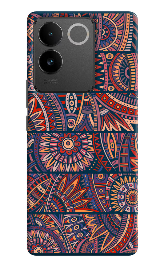 African Culture Design IQOO Z7 Pro 5G Hard Case Back Cover by Casekaro