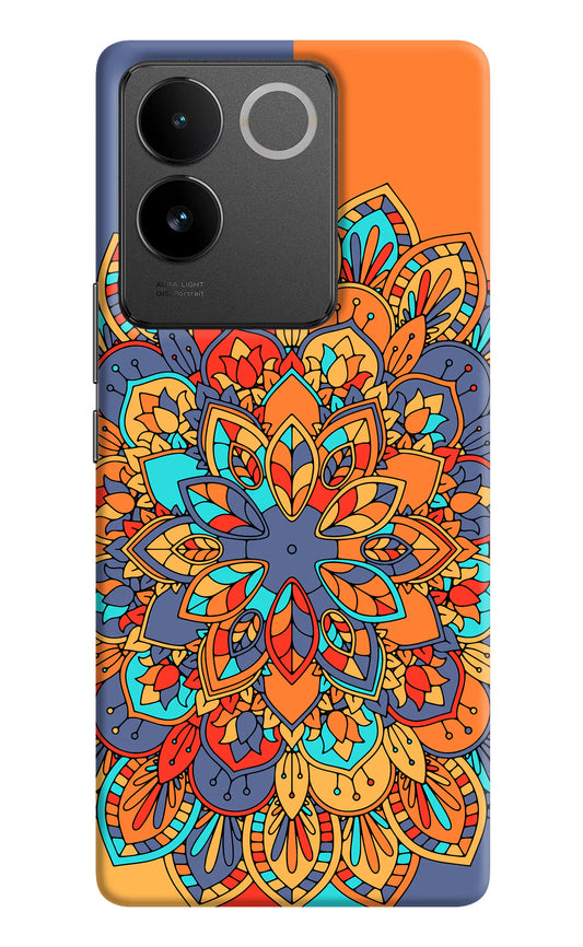 Color Mandala IQOO Z7 Pro 5G Hard Case Back Cover by Casekaro