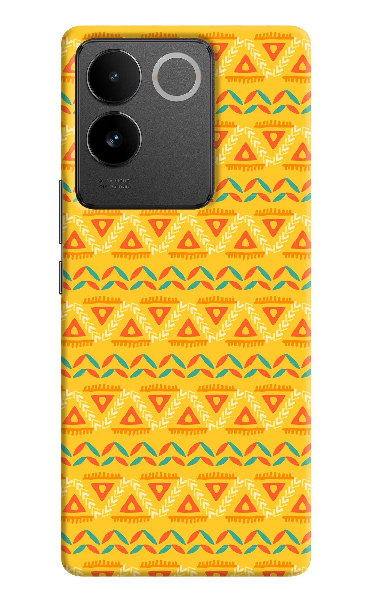 Tribal Pattern IQOO Z7 Pro 5G Hard Case Back Cover by Casekaro