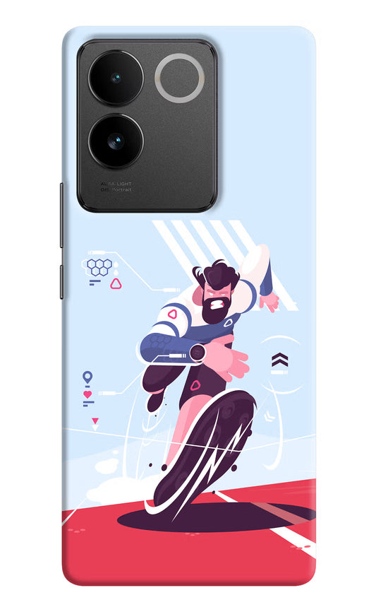 Run Pro IQOO Z7 Pro 5G Hard Case Back Cover by Casekaro