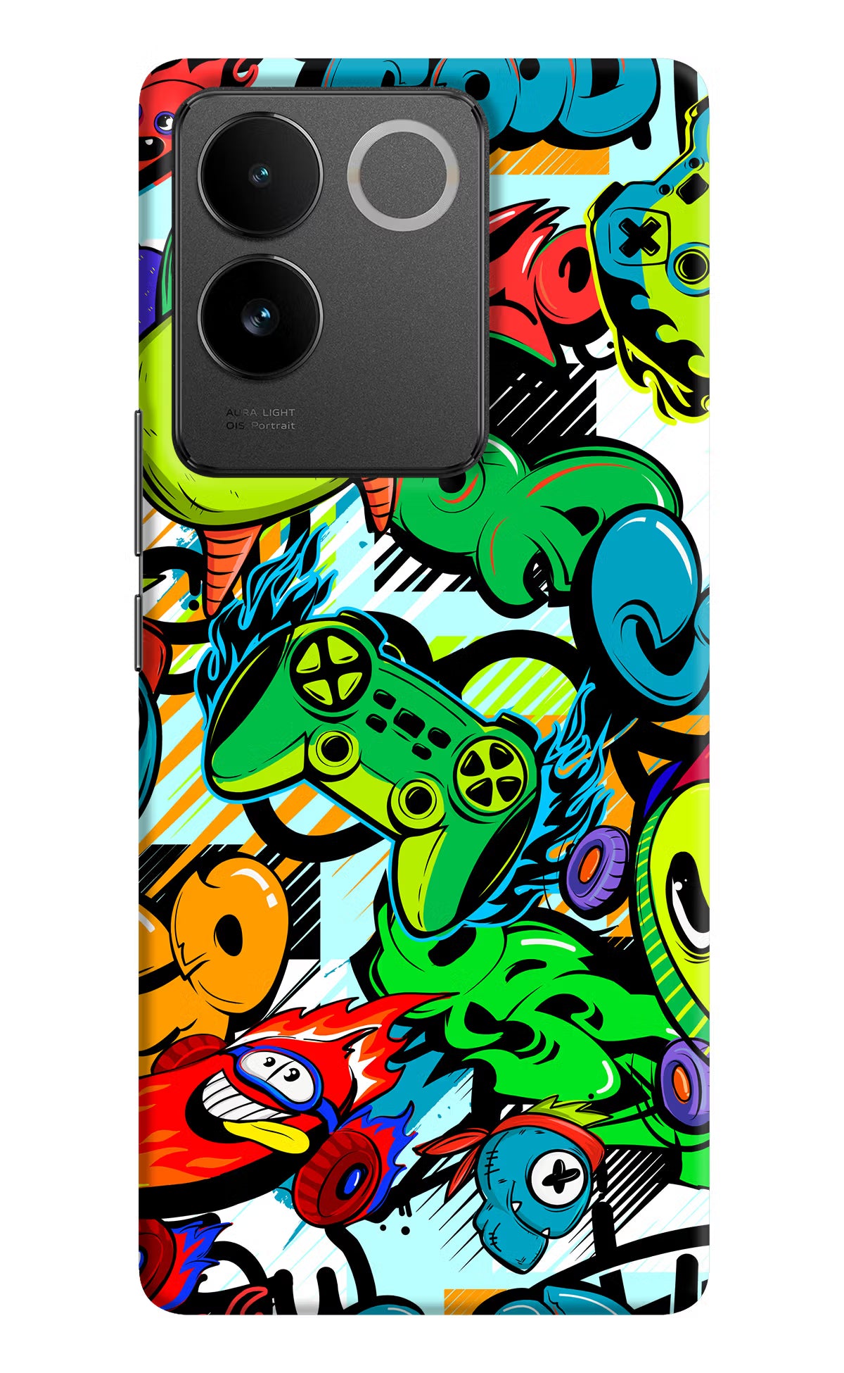 Game Doodle IQOO Z7 Pro 5G Hard Case Back Cover by Casekaro