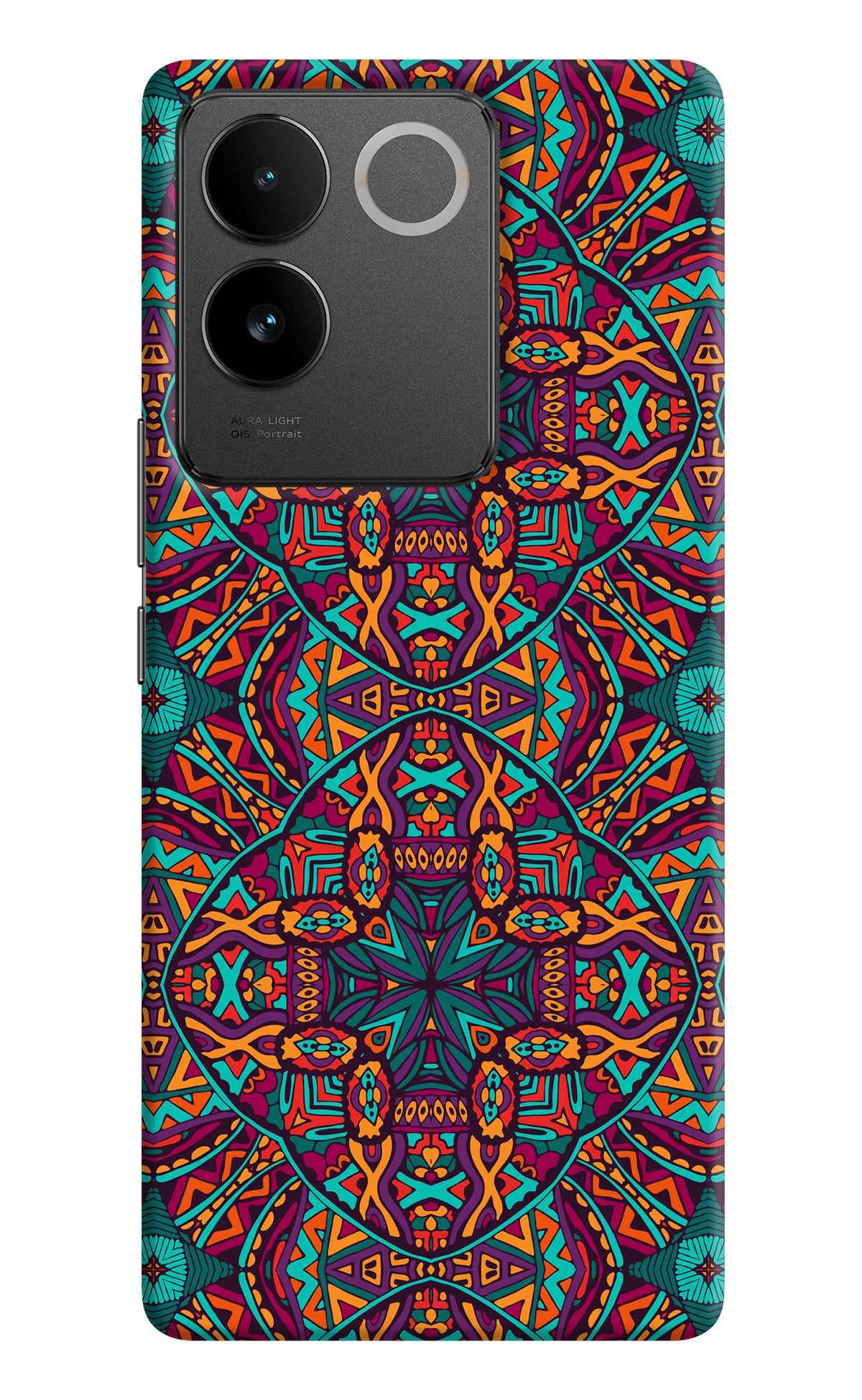 Colour Mandala IQOO Z7 Pro 5G Hard Case Back Cover by Casekaro