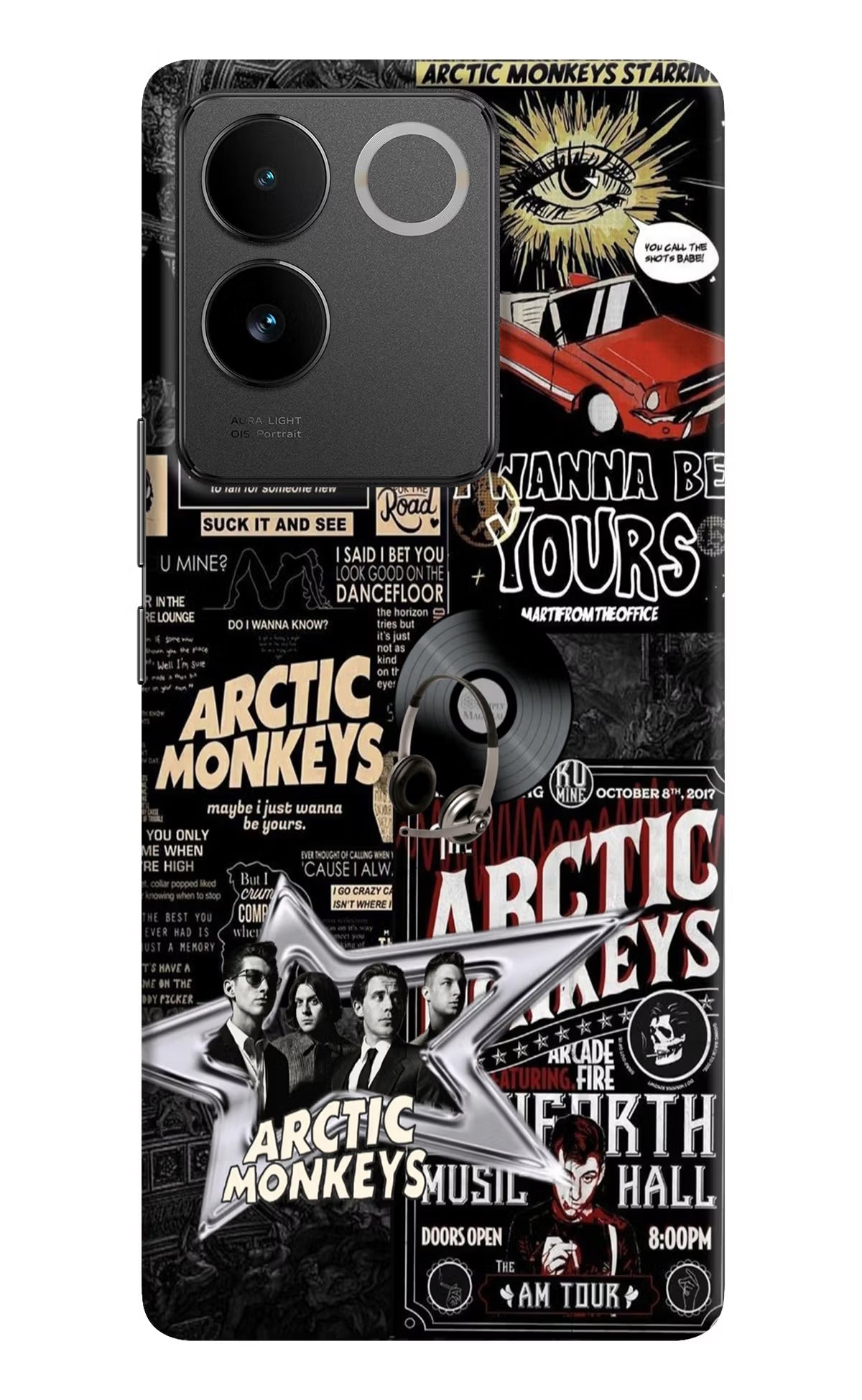 Arctic Monkeys IQOO Z7 Pro 5G Hard Case Back Cover by Casekaro