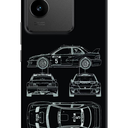 WRC'99 IQOO Z7 Pro 5G Hard Case Back Cover by Casekaro