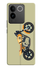 Vertical Speedster IQOO Z7 Pro 5G Hard Case Back Cover by Casekaro