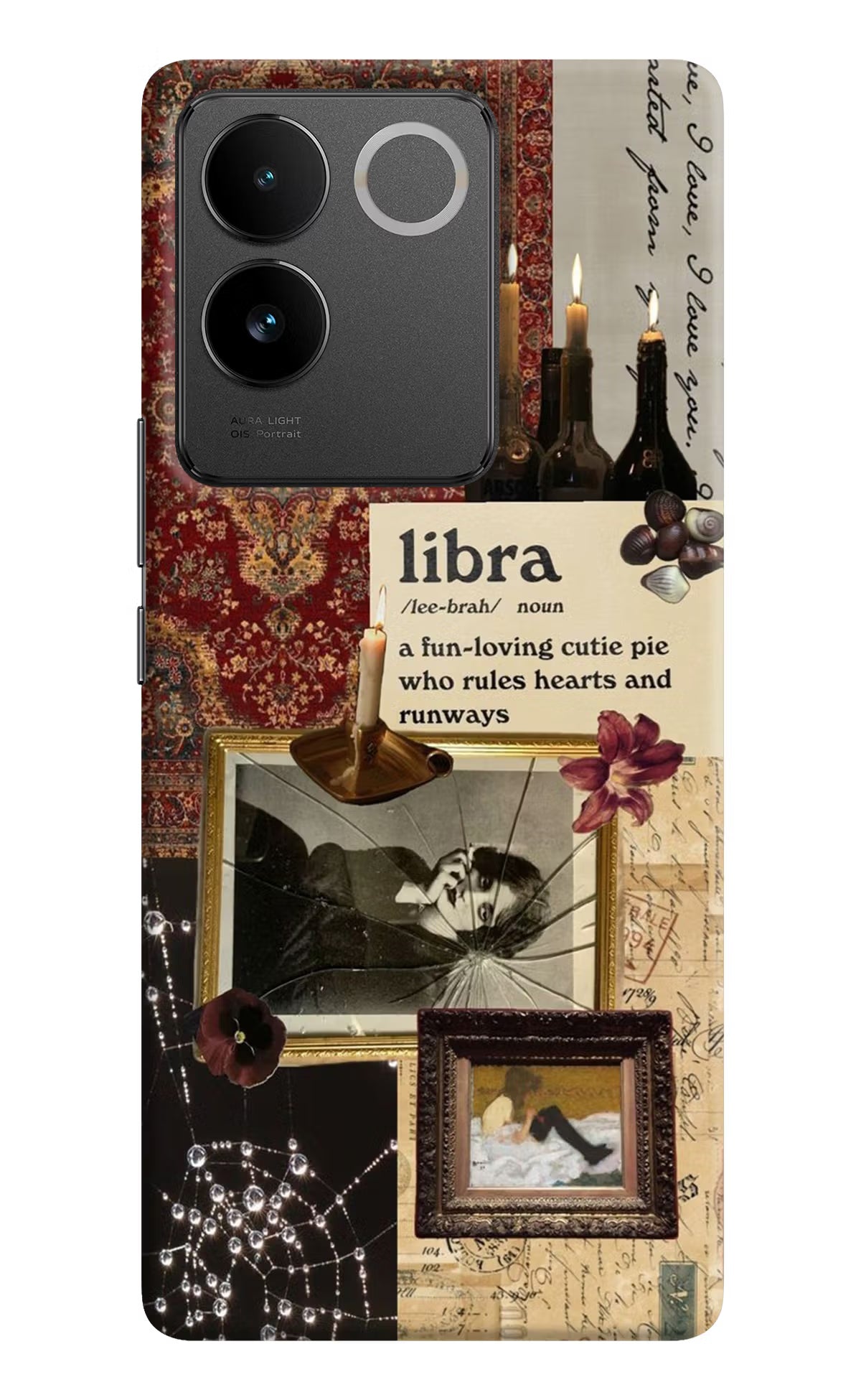 Libra Zodiac IQOO Z7 Pro 5G Hard Case Back Cover by Casekaro