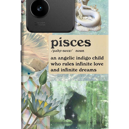 Pisces Zodiac IQOO Z7 Pro 5G Hard Case Back Cover by Casekaro