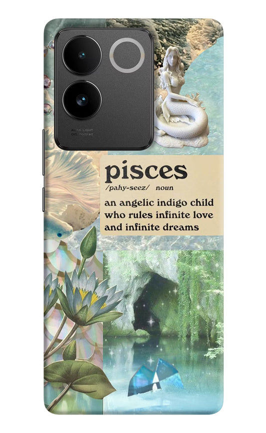 Pisces Zodiac IQOO Z7 Pro 5G Hard Case Back Cover by Casekaro