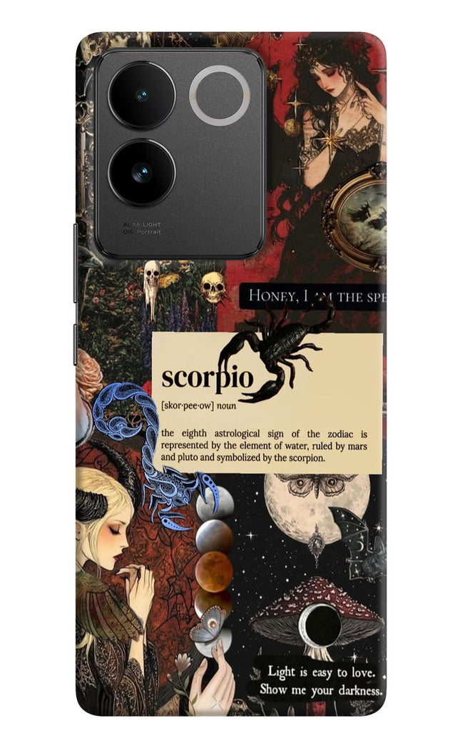 Scorpio Zodiac IQOO Z7 Pro 5G Hard Case Back Cover by Casekaro