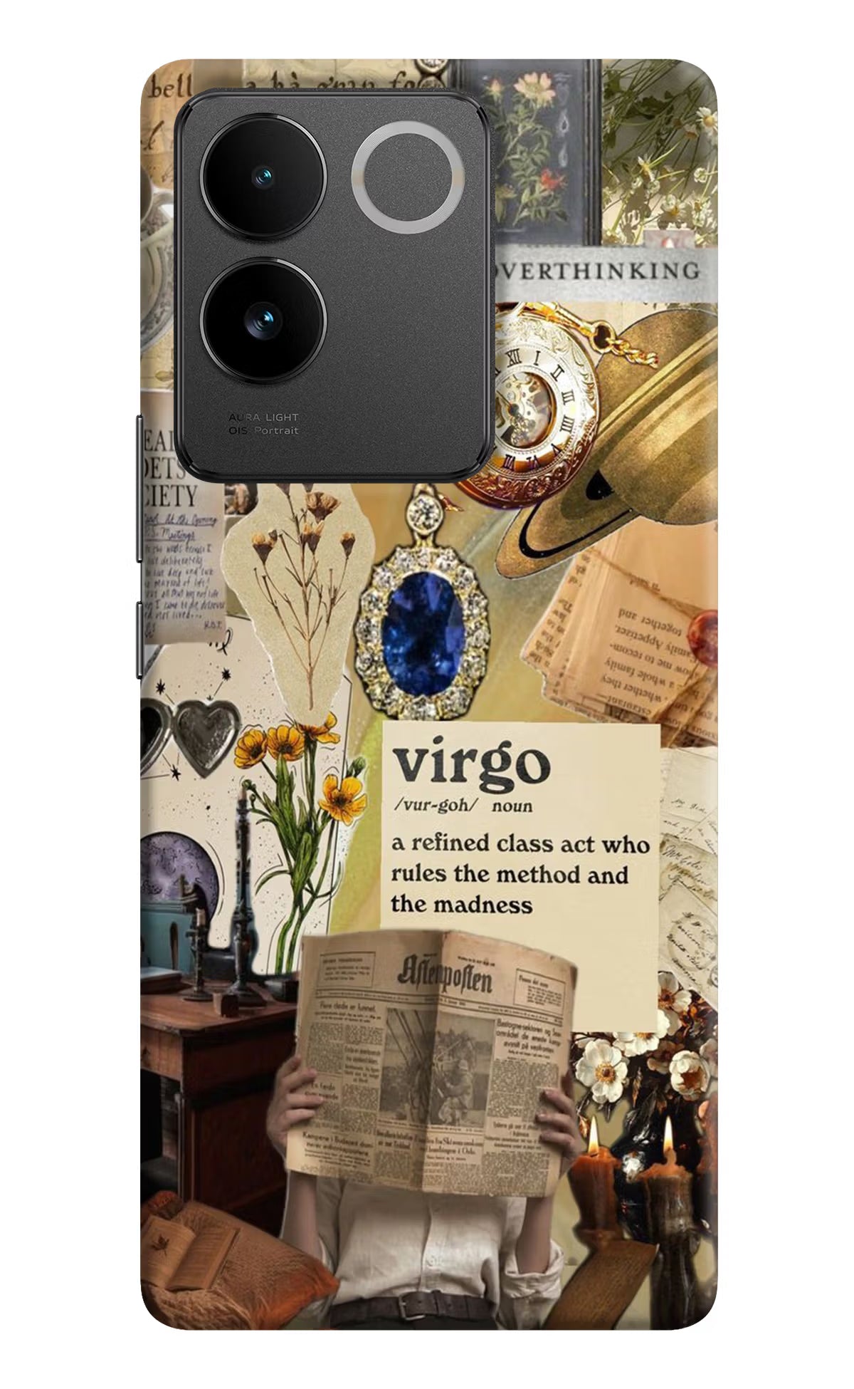 Virgo Zodiac IQOO Z7 Pro 5G Hard Case Back Cover by Casekaro