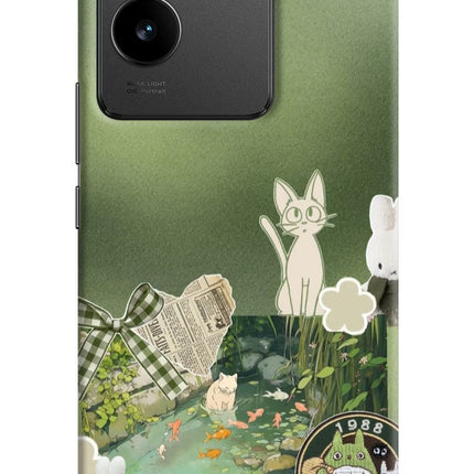 Aesthetic anime IQOO Z7 Pro 5G Hard Case Back Cover by Casekaro