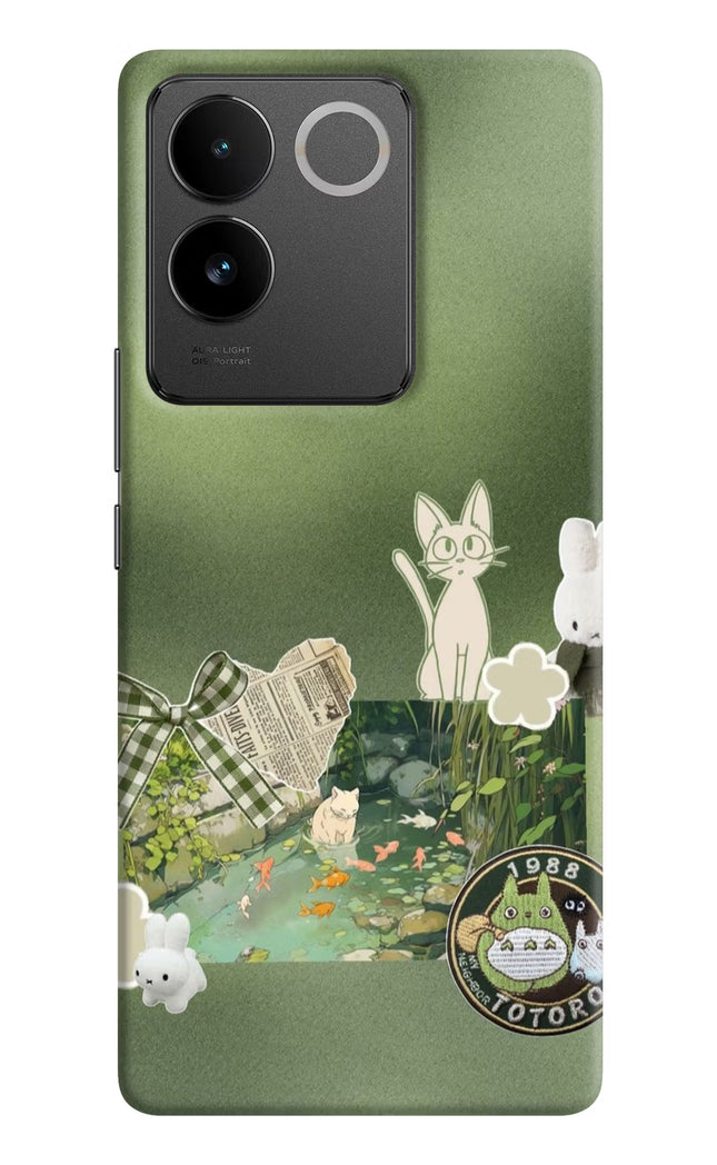 Aesthetic anime IQOO Z7 Pro 5G Hard Case Back Cover by Casekaro