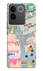 Studio Ghibli IQOO Z7 Pro 5G Hard Case Back Cover by Casekaro