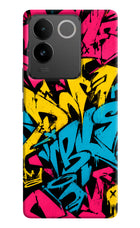 Graffiti Vibe IQOO Z7 Pro 5G Hard Case Back Cover by Casekaro