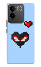 Peter Heart IQOO Z7 Pro 5G Hard Case Back Cover by Casekaro