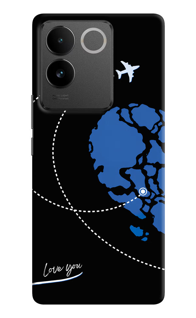 Love Orbit IQOO Z7 Pro 5G Hard Case Back Cover by Casekaro