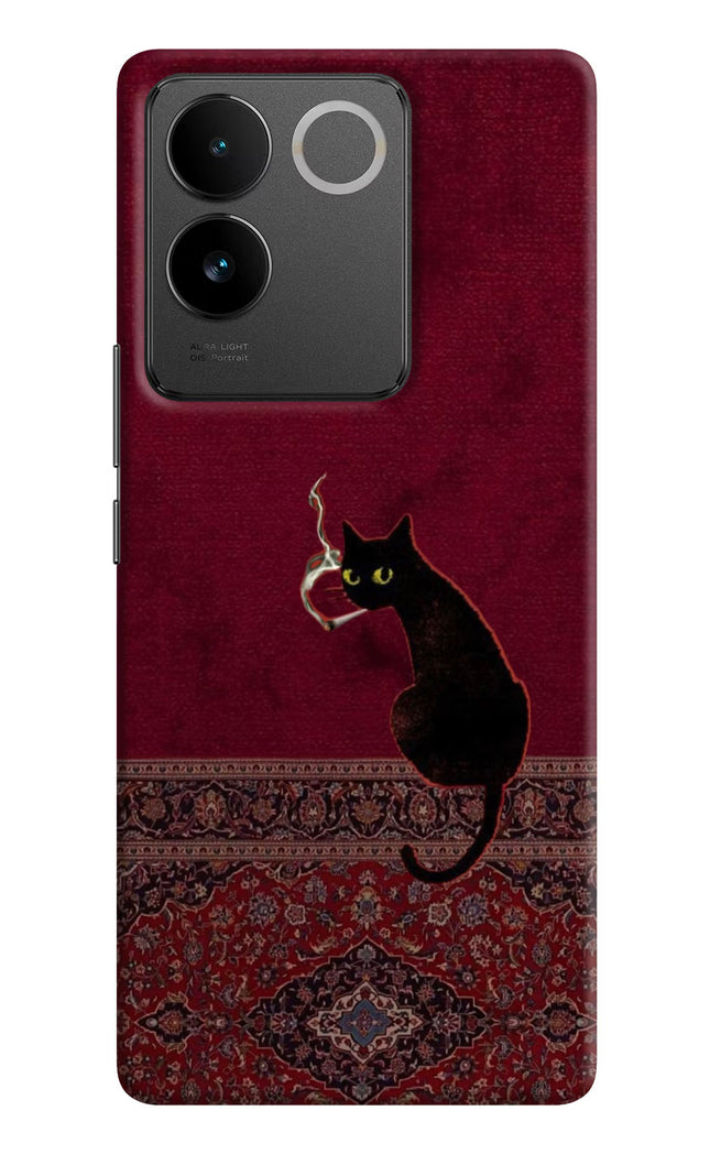 Midnight Cat IQOO Z7 Pro 5G Hard Case Back Cover by Casekaro