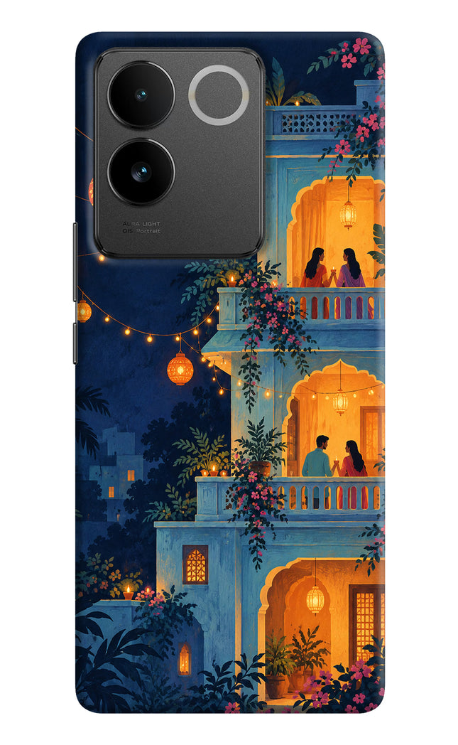 Balcony Glow IQOO Z7 Pro 5G Hard Case Back Cover by Casekaro