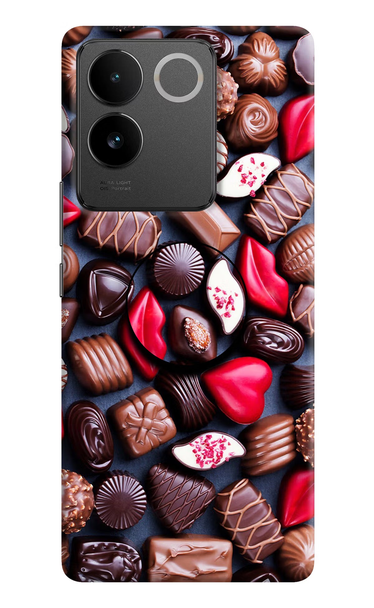 Chocolates IQOO Z7 Pro 5G Pop Case by Casekaro