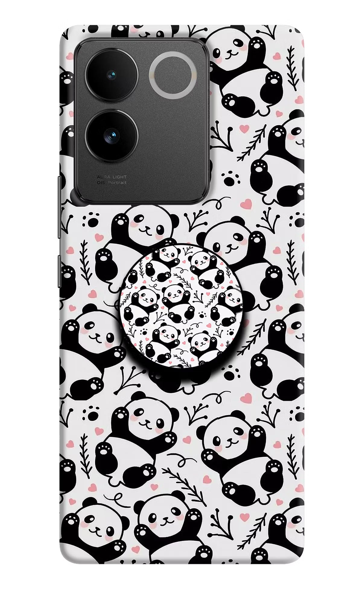 Cute Panda IQOO Z7 Pro 5G Pop Case by Casekaro