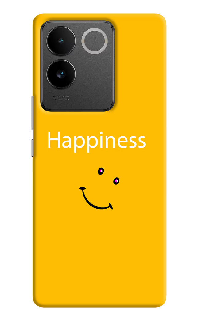 Happiness With Smiley Vivo T2 Pro 5G Hard Case Back Cover by Casekaro